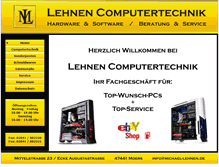 Tablet Screenshot of ml-computertechnik.de